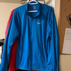 Nike Women's Blue Performance Jacket. Lg